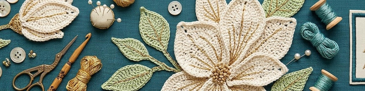 I'm in The Loop crochet patterns, botanical art, and digital craft designs